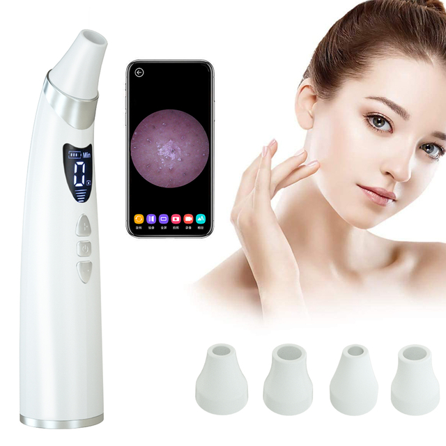 Electric blackhead pore cleaner facial cleansing beauty instrument to remove blackhead artifact